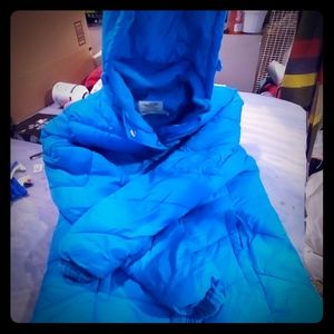 Faded Glory Teal Puffer Jacket